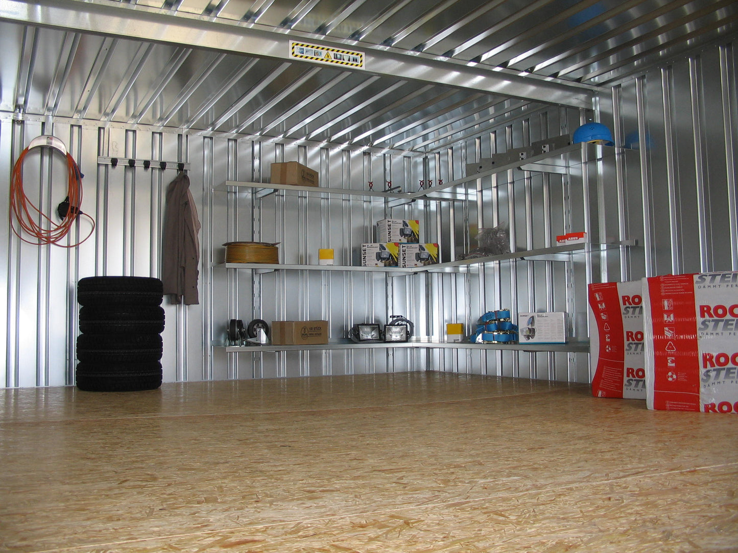 Schnellbauhalle 35,5 cbm