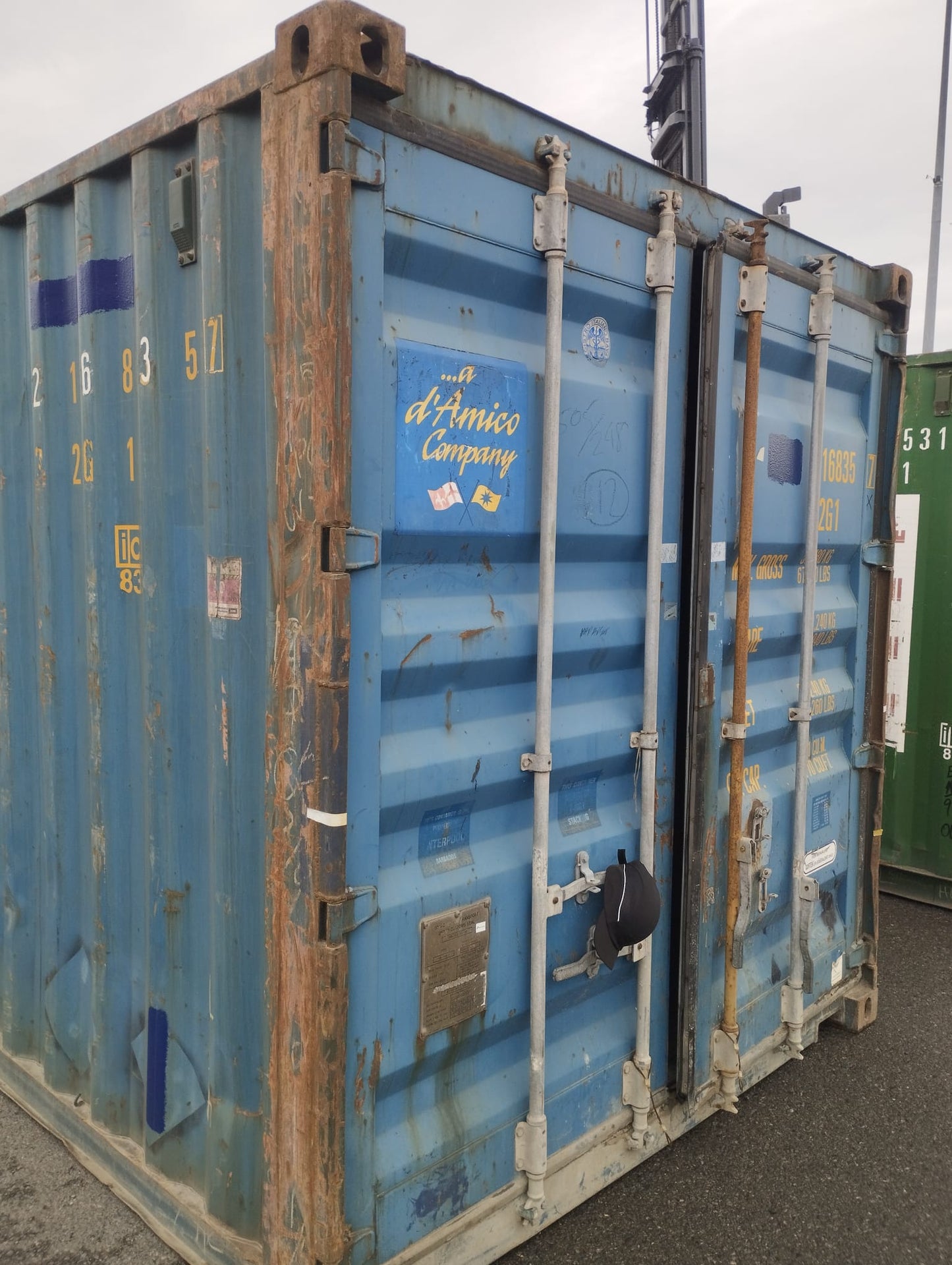 20ft DV Seecontainer ASIS